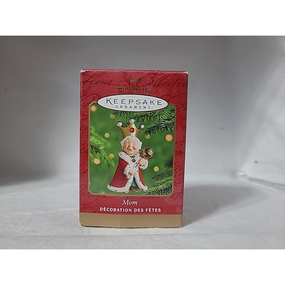 Hallmark Keepsake Ornament 2000 Mom Queen Mom‎ Robert Chad Sculpted QX8064
